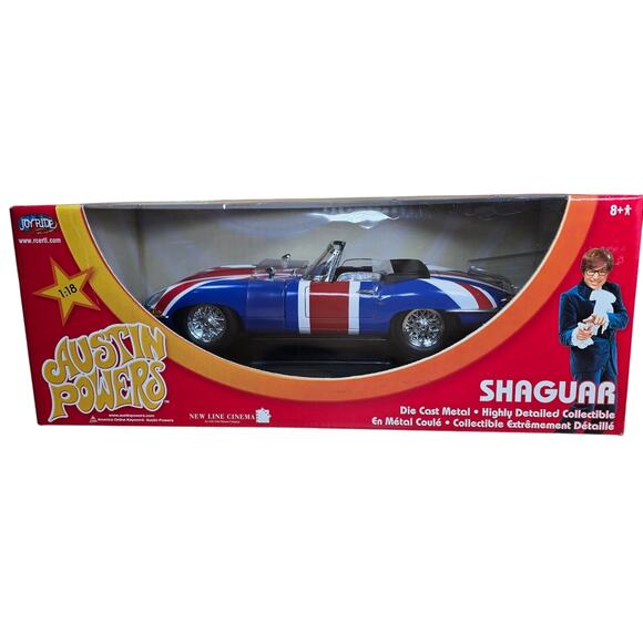 Joyride Other - Joy Ride Austin Powers Shaguar 1967 Jaguar 1:18 Die-Cast Model - Brand New